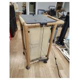 Rolling hamper  37x18 x18
