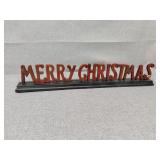 Christmas sign S has been repaired