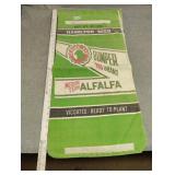 Hawk-eye alfalfa cloth bag