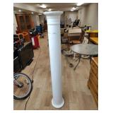 Wood pillar 66 in tall 7 in diameter in center