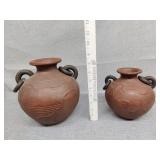 Two decorative items
