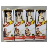 Set of four ghostbuster figures