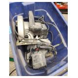 Three older skill saws