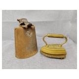 Cowbell and old iron