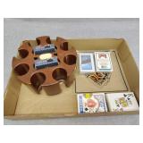 Playing cards and Chip holder