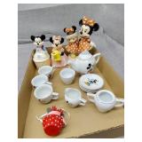 Mickey mouse items some are precious moments