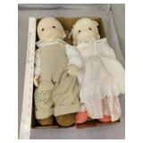 Two large precious moments porcelain dolls