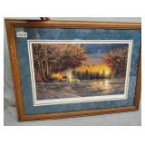 Terry redlin evening solitude print no ship