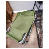 2 folding cots 70 x 25 pretty good shape