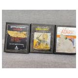 Three Atari games