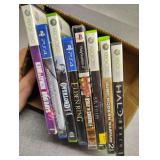 Xbox 360, ps2, PS4 games