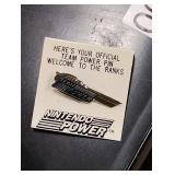Nintendo team power pin