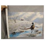 Pheasant painting