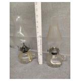 Two kerosene lamps no ship