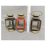Three lanterns