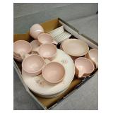 Plastic dishes cups