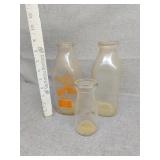 Glass bottles