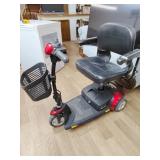 Three-wheel go go three wheel scooter works