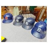 Plastic baseball helmets