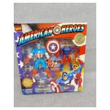Captain America and Bucky figures