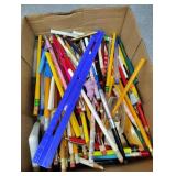 Pencils and other items some advertisement