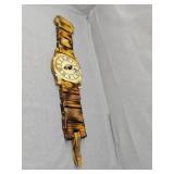 Philadelphia eagles large wood wall clock