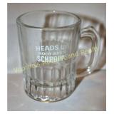 3" tall Heads UP Schnapps Root Beer mug