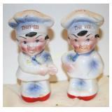 Tappan salt & pepper shakers