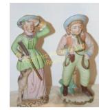 2 6" Ocupied Japan figurines