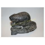 3 pcs. Wolf carvings