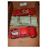 3 model cars, little rough condition