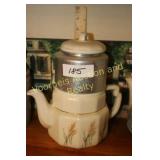 10" Porcelior coffee pot