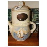 Porcelier "Sail Boats" coffee pot