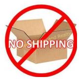 NO Shipping