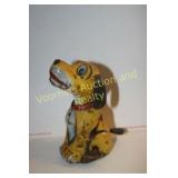 Tin wind up dog, as is