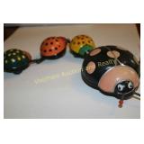 Wind up Beetle train tin