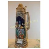 German 21" beer stein
