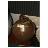 2 gal.stone jug round around spout