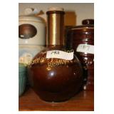 USA 9" decanter w/cork