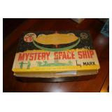 1962 Marx Mystery Space Ship, missing some figures