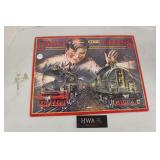 Sealed Lionel Trains Tin Sign