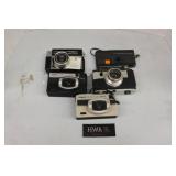 Lot of 5 Vintage Cameras