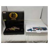 Jeff Gordon Collectibles stock car and semi and