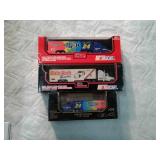 Nascar collectibles semi trailers diecast