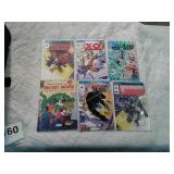 Comic books Mickey Mouse, Shadow Man, Wildcats,