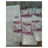 4 PAIR BETTER HOMES AND GARDENS SHEER PANELS 84"