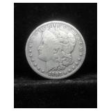 1882-S MORGAN SILVER DOLLAR