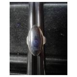 SZ.9 STERLING SILVER RING 8.6GRAMS