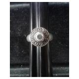SZ.7 STERLING SILVER RING 5.5GRAMS