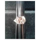 SZ.7.5 STERLING SILVER RING 5.4GRAMS